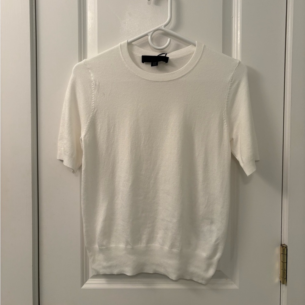 New Zara Cream Knit Top